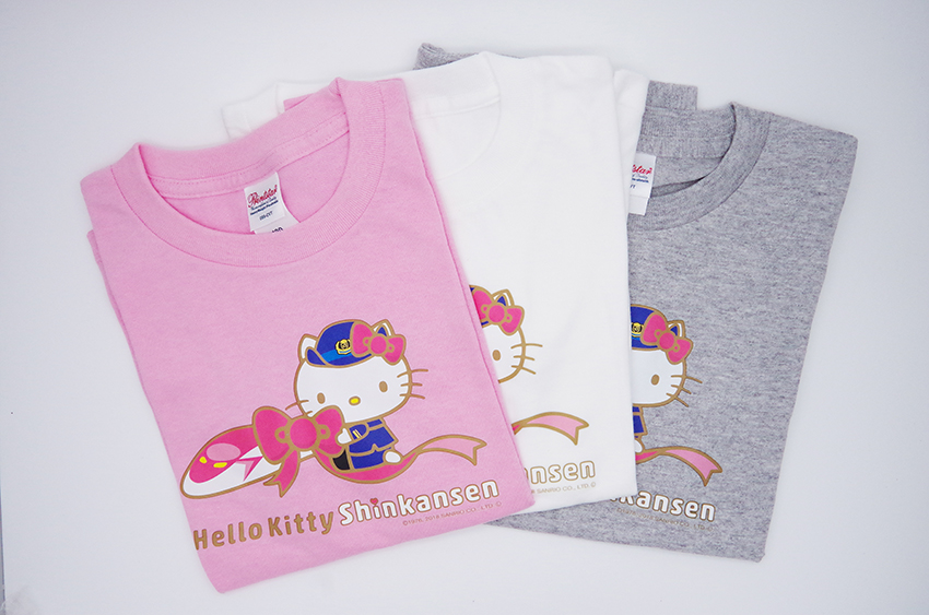 ハローキティ新幹線 Tシャツ（キッズ用）